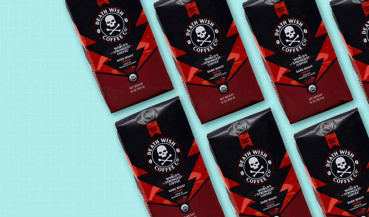 Redesign of the Month Death Wish Coffee